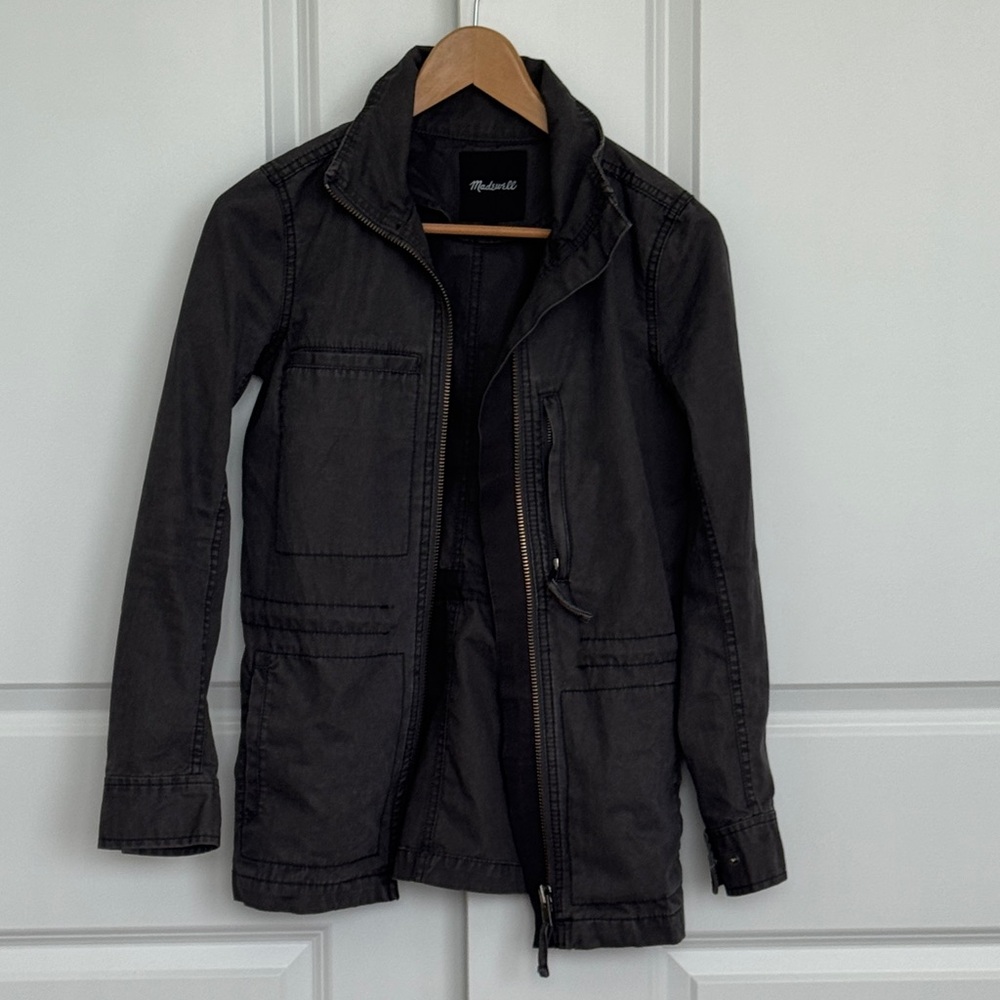Madewell Charcoal Utility Jacket